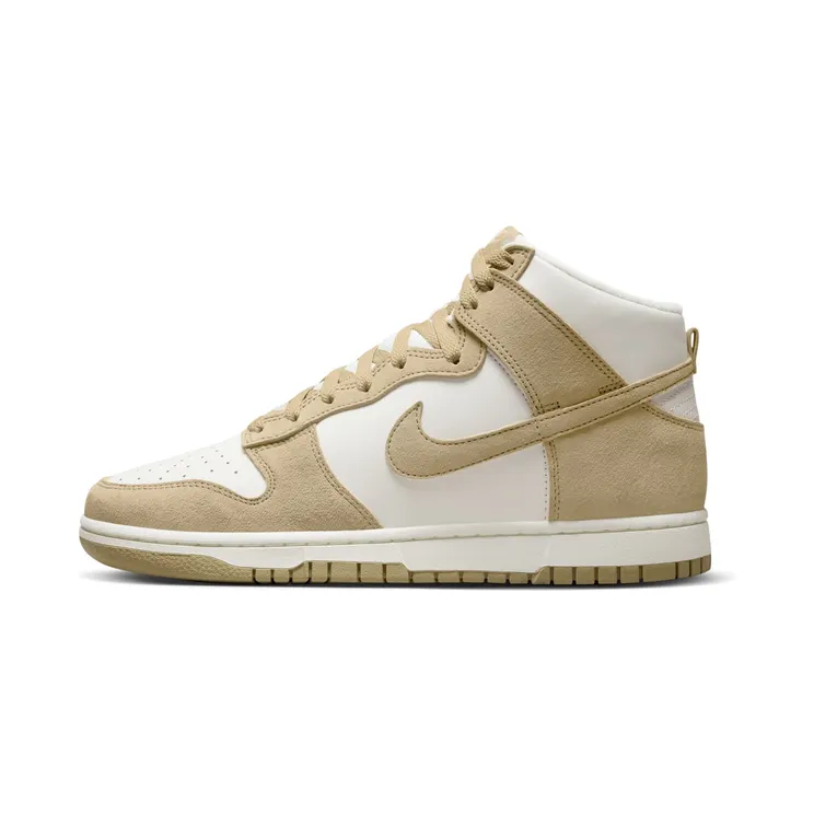 Nike Dunk Hi Retro PRM “Tan Suede” (DQ7679-001)