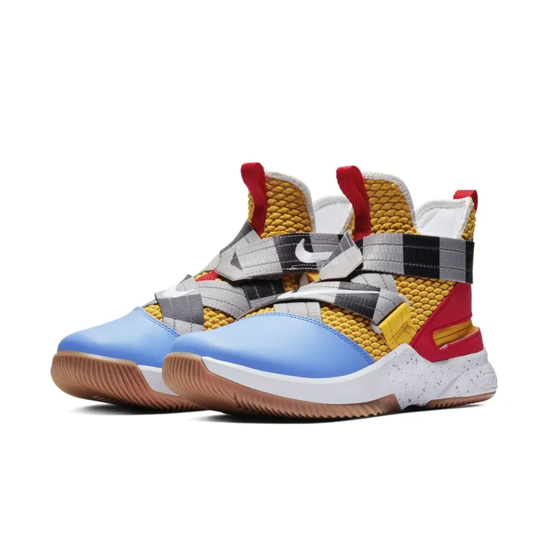 Nike LeBron Soldier 12 Flyease Arthur University Gold/University Red-University Blue-White (AV3812-700)