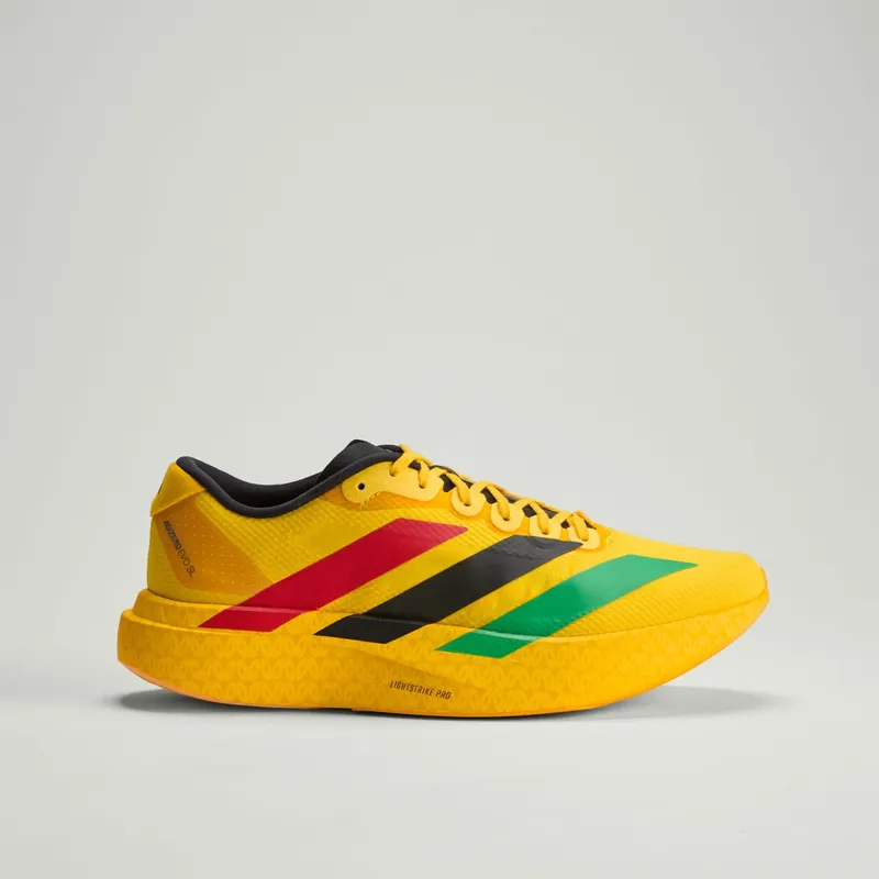 Adidas Adizero EVO SL Bold Gold / Vivid Green / Pure Ruby (KJ3625)