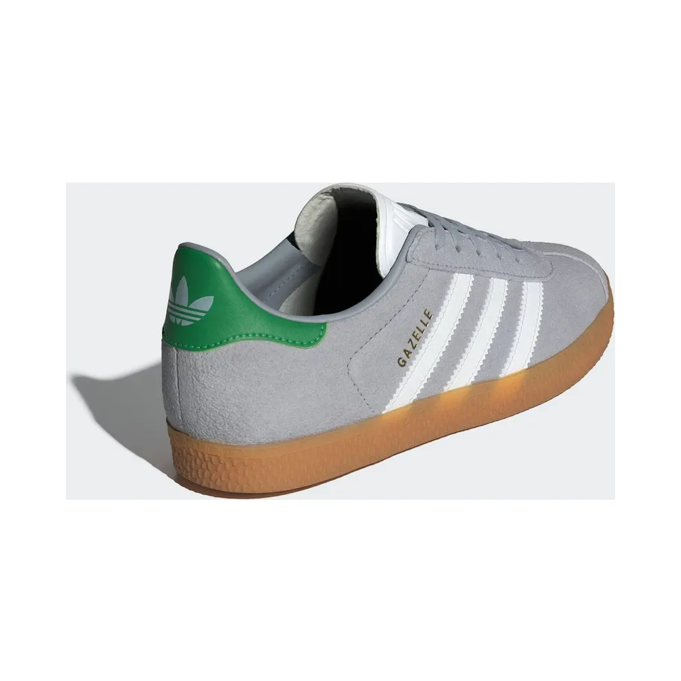 Adidas Gazelle Halo Silver / Cloud White / Green (JR5954)