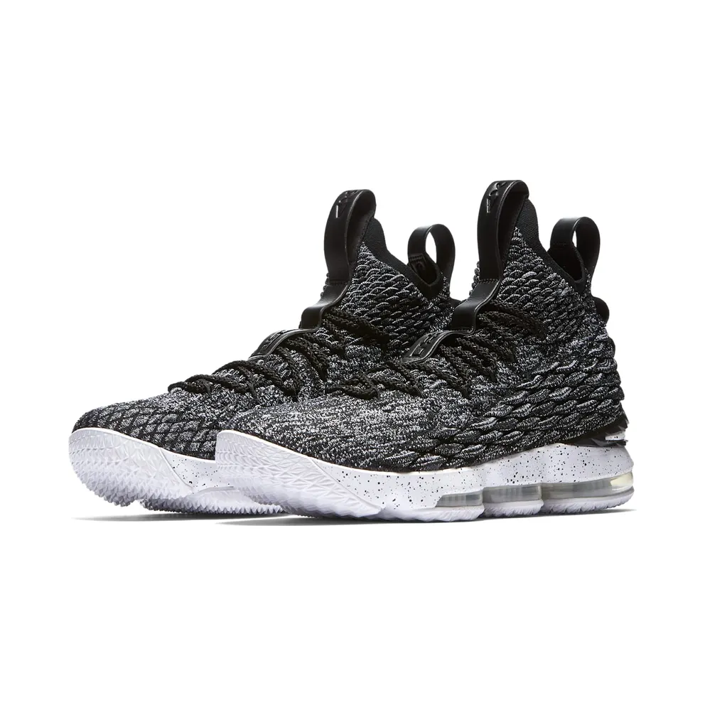 Nike LeBron 15 Ashes Black/White-White (897648-002)