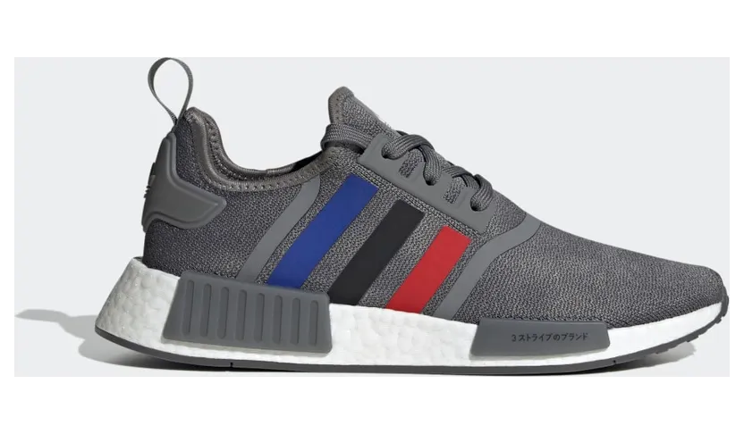 adidas NMD_R1 Grey Four / Better Scarlet / Core Black (FZ5708)