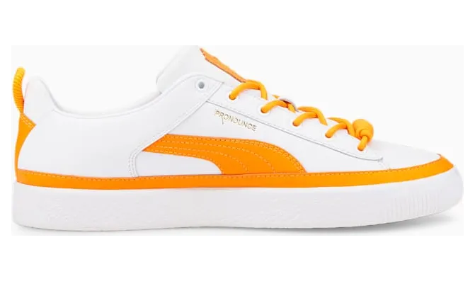 Puma x PRONOUNCE Basket Vintage Oranje/Wit (381255-01)