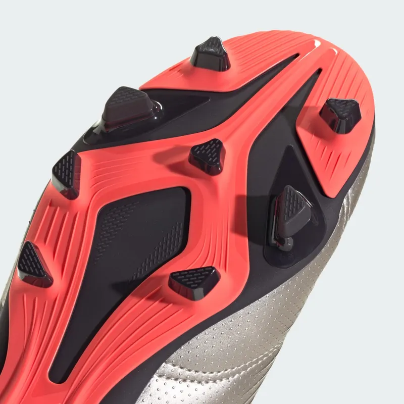 adidas Predator Club Multi-Ground Platinum Metallic Aurora Black Turbo (IF6341)