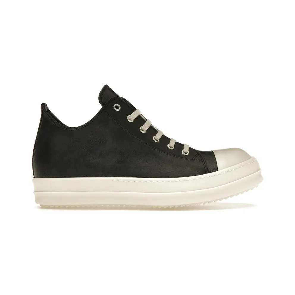 Rick Owens Lido Low Sneaks Black Milk (RU01D3891 LOO 911)