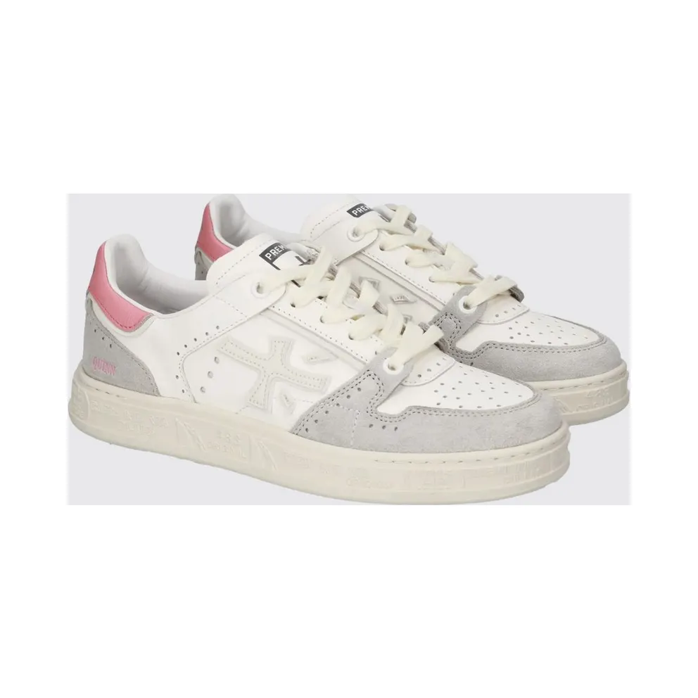 Premiata Quinnd Perforated Leather Pink (QUINND8214)
