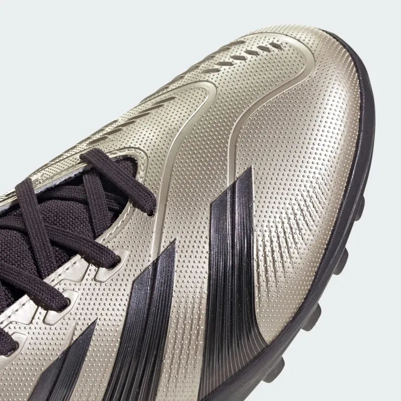 adidas Predator League Mid Turf Platinum Metallic Aurora Black Turbo (IF6388)