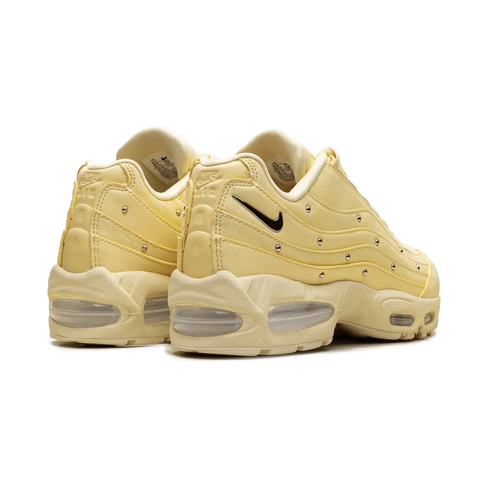 Nike Air Max 95 “Soft Yellow Silver Studded” (IQ3444-722)