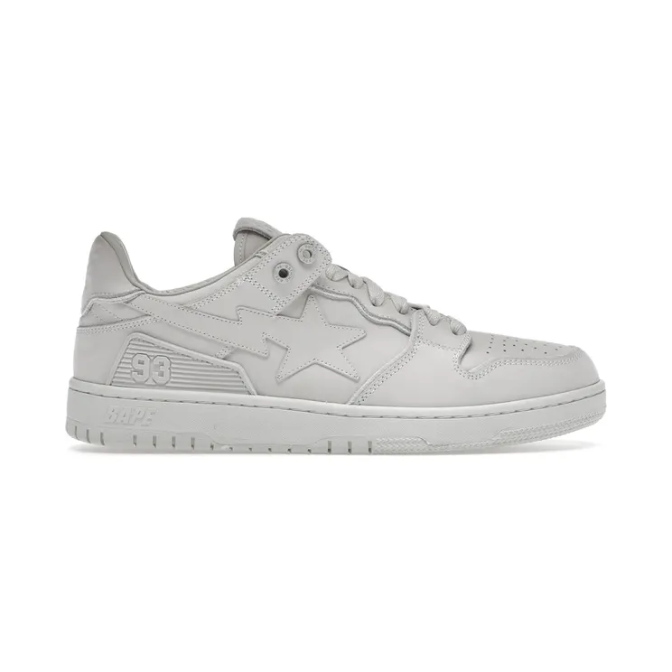 A Bathing Ape Bape SK8 Sta Triple White (1H80-291-009/1H80191009)