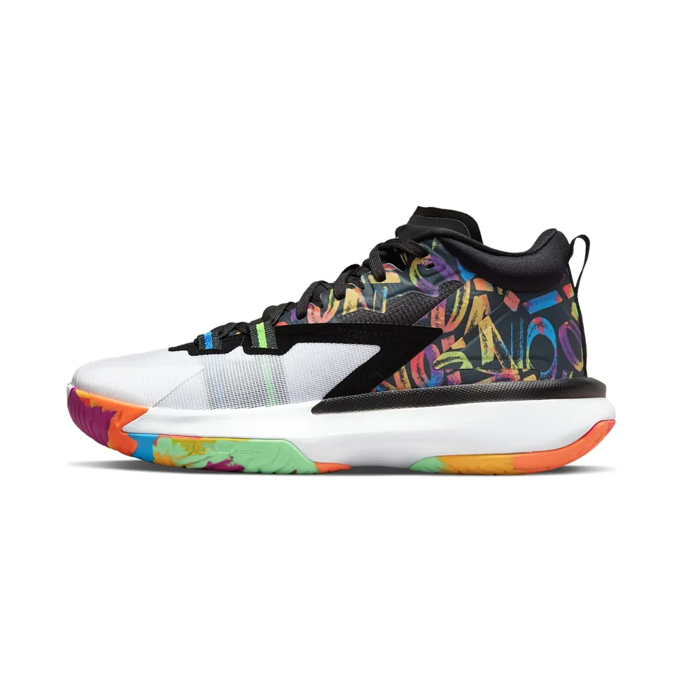 Nike Zion 1 “Black / Bright Crimson / Amarillo / White” (DA3130-001)