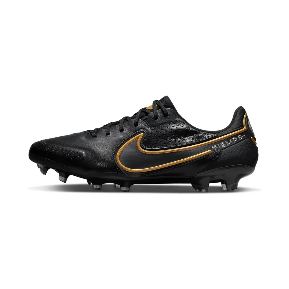 Nike Tiempo Legend 9 Elite FG Black Metallic Gold (CZ8482-007)