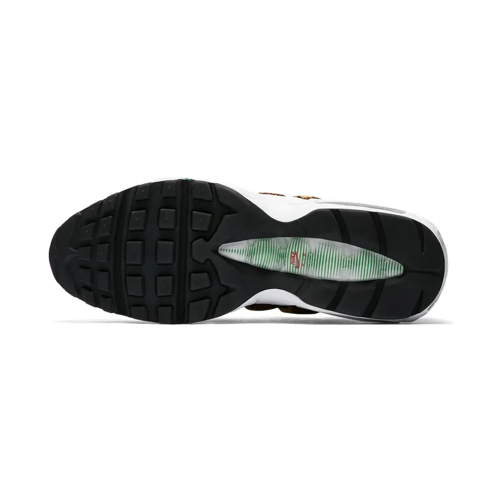 Nike Air Max 95 Atmos Animal Pack 2.0 (2018 Animal Print Box) Pony/Sport Red-Black-Classic Green (AQ0929-200)