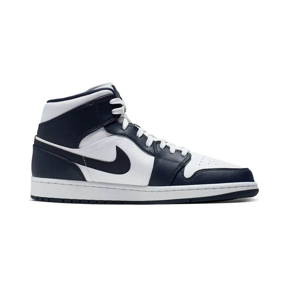Air Jordan Nike AJ I 1 Mid ‘Obsidian’ (2019) (554724-174)