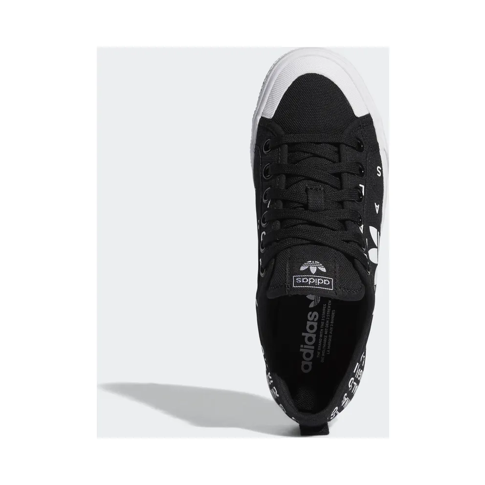 adidas Nizza Trefoil Core Black (W) Core Black/Cloud White/Core Black (EF5076)