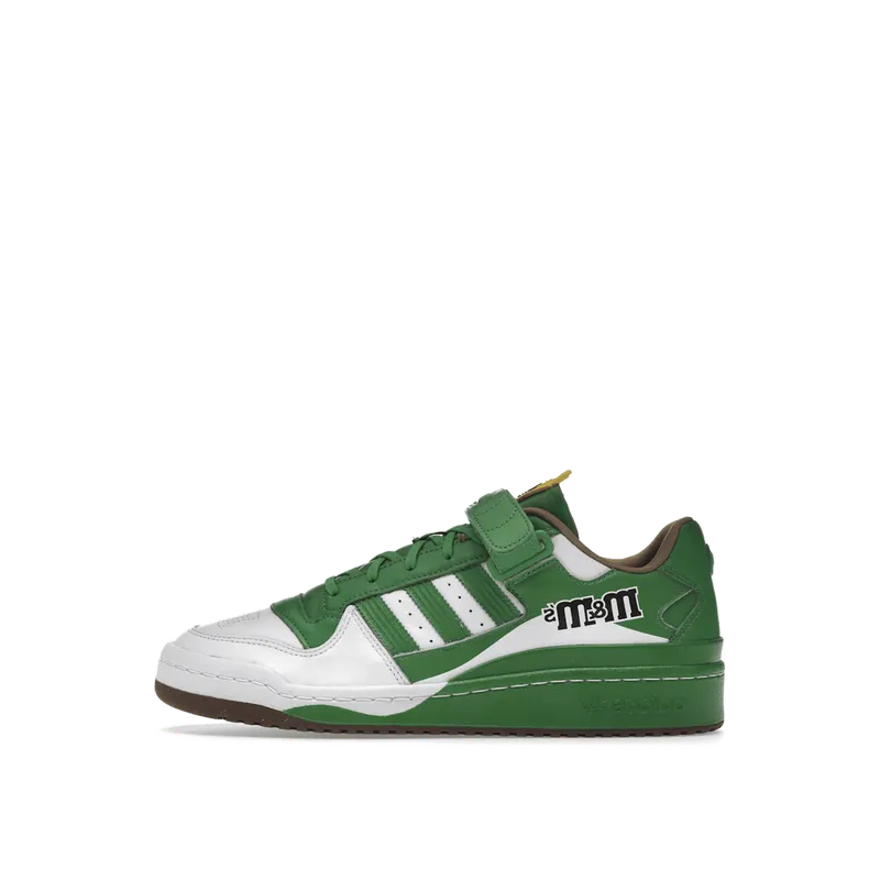 Adidas M&M’S Brand Forum Low 84 Green / Cloud White / Eqt Yellow (GY6314)