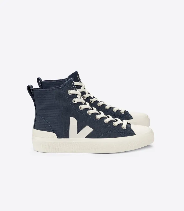 VEJA Wata II Ripstop Nautico Pierre High-Top- – Blue (PA1903196)