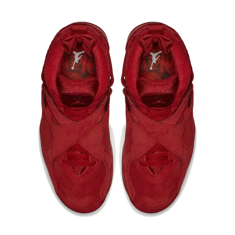 Jordan 8 Retro Valentine’s Day 2018 (W) Gym Red/Ember Glow-Team Red (AQ2449-614)