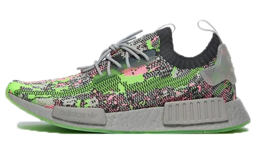 Adidas NMD_R1 Primeknit ‘Hyper Pop’ Grey Two/Grey Two/Hyper Pop (G57939)