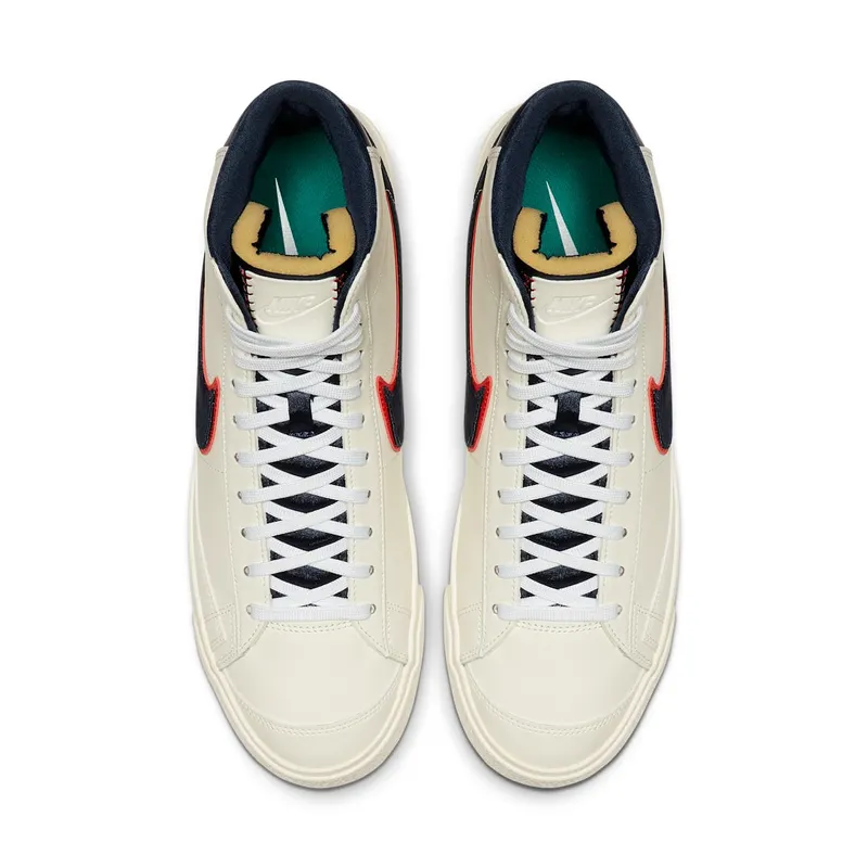 Nike Blazer Mid 77 City Pride Chicago Sail/Total Crimson-Gum Medium Brown-Obsidian (CD9318-100)