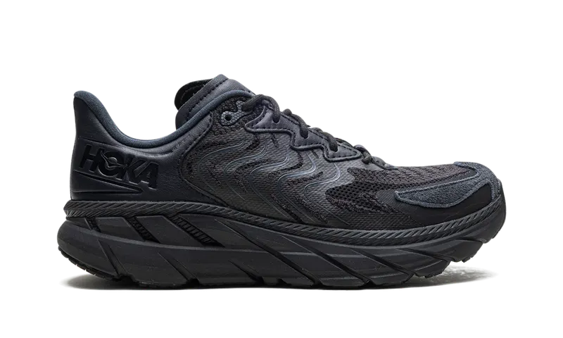 Hoka One Clifton LS “Black/Asphalt” (1141550-BASP)