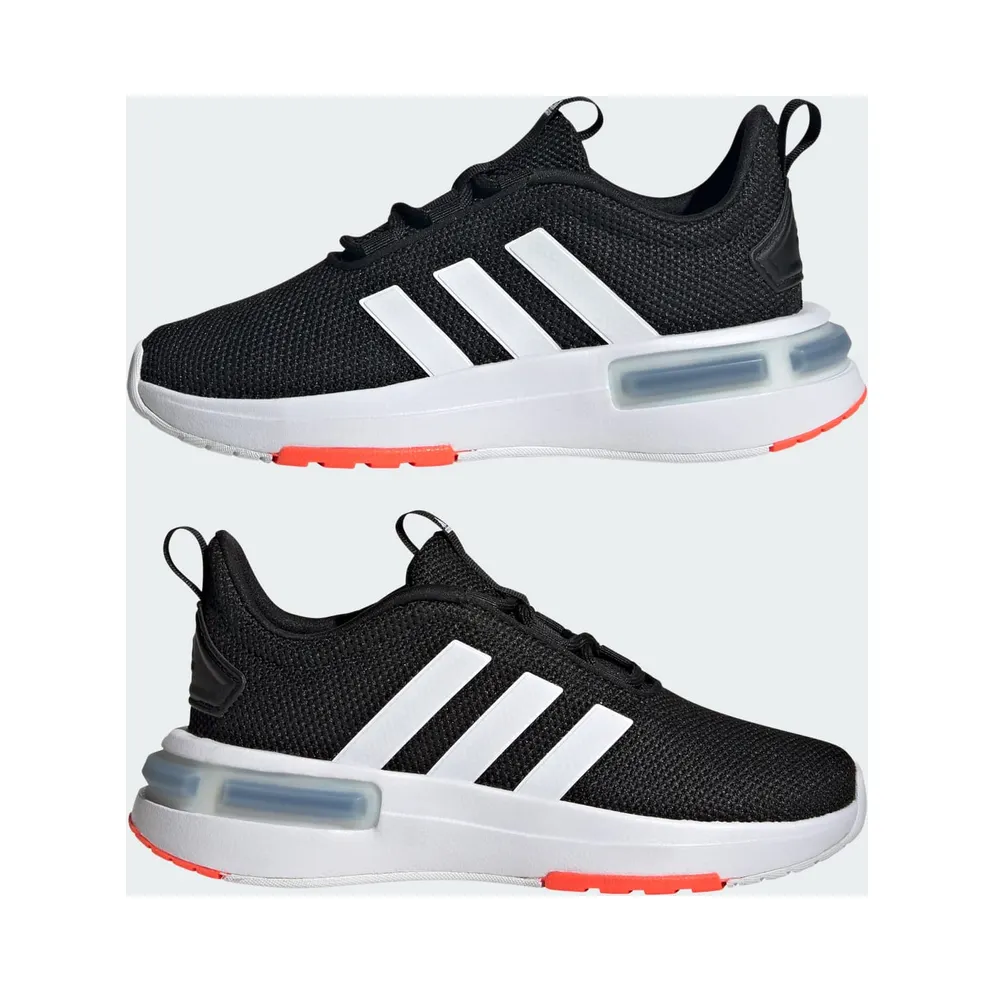 adidas Racer TR23 Kids’ Shoes Core Black / Cloud White / Solar Red (ID0334)