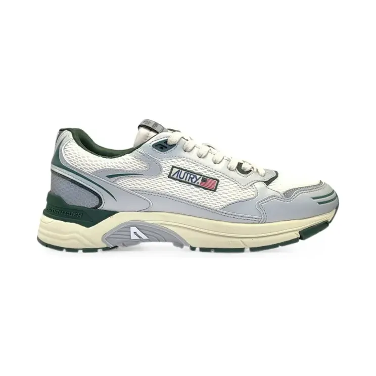 Autry Mesh-Sneakers im Metallic-Look – Nude (HYLMMV16)