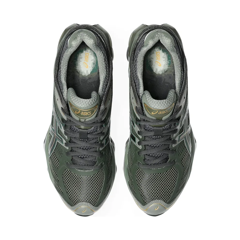 ASICS GEL-KINETIC 2.0 “Obsidian Grey / Olive Canvas” (1203A678-025)