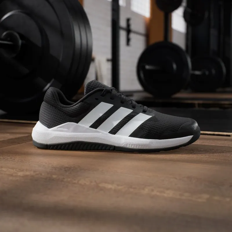 Adidas Dropset Base Core Black / Cloud White / Lucid Red (JS3165)