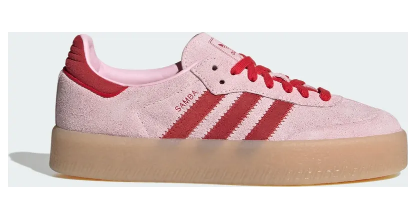 Adidas Sambae Clear Pink / Better Scarlet / Gum (JS4500)