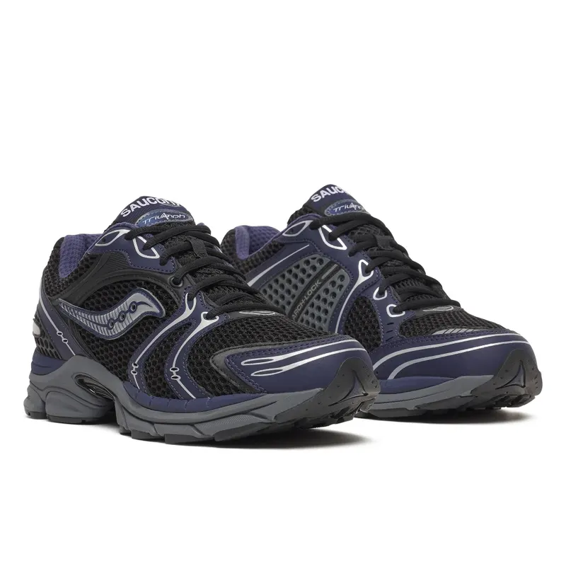 SAUCONY ProGrid Triumph 4 “Black / Naval” (S101231-1005)