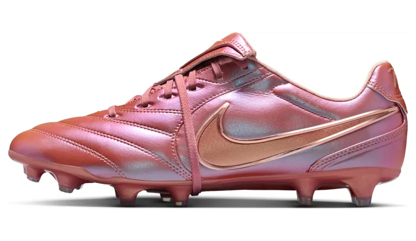 Nike Tiempo Ligera Pro FG LE “Metallic Red Bronze Rose Gold” (IO9607-960)