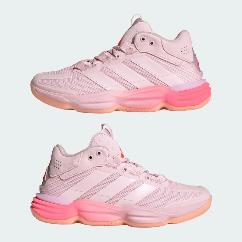Adidas Court Stabil Indoor Sneakers Distilled Pink / Distilled Pink / Solar Turbo (KJ9686)
