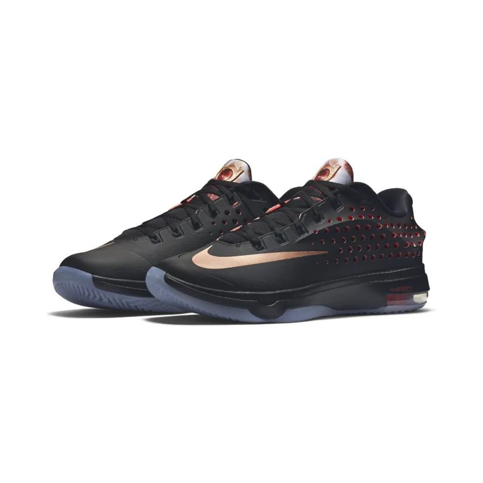 Nike KD 7 Elite Rose Gold Black/Metallic Red Bronze-Classic Charcoal (724349-090)