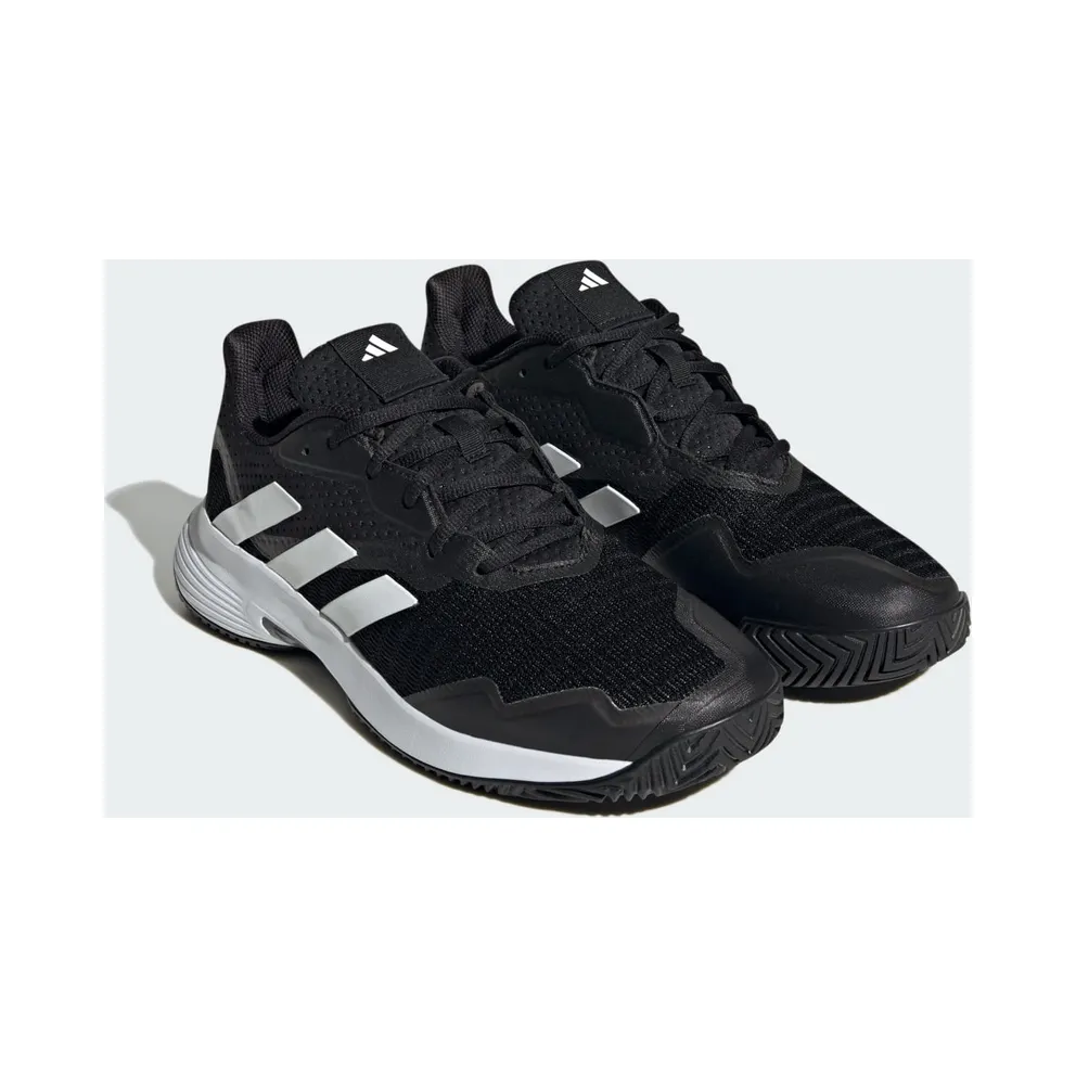 Adidas CourtJam Control Tennis Shoes Core Black / Cloud White / Grey Four (ID1535)