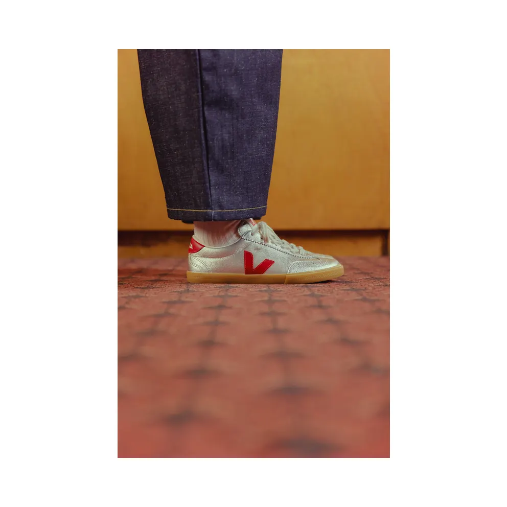 Veja Volley O.T. Leather Silver Pepper