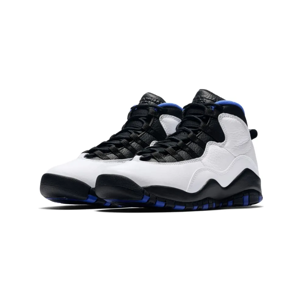 Jordan 10 Retro Orlando (GS) White/Black-Royal-Metallic Silver (310806-108)