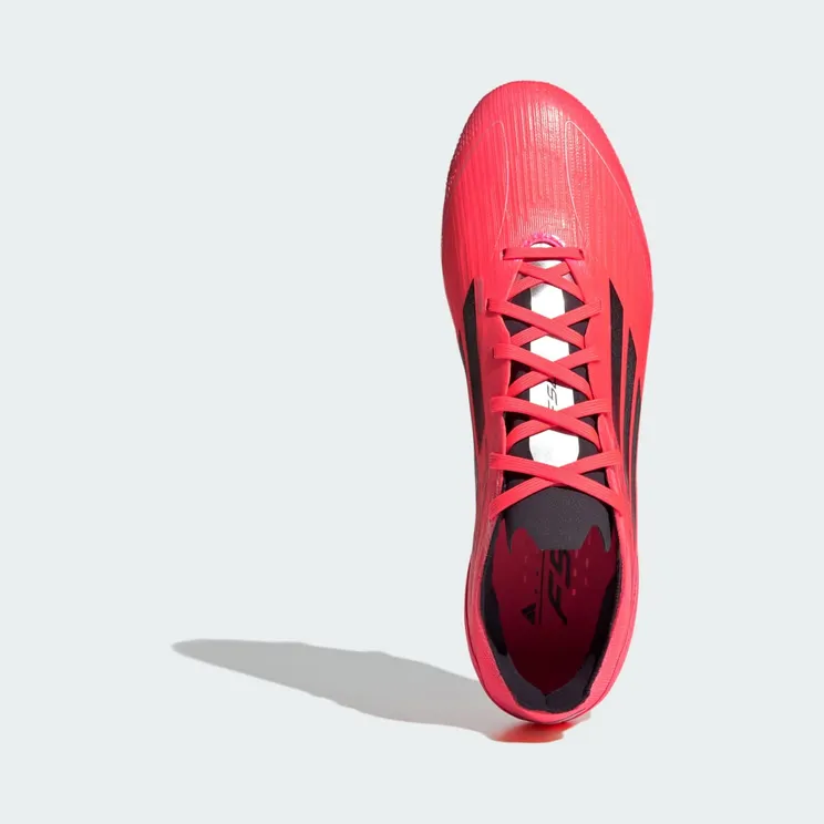 Adidas F50 Pro FG “Turbo Aurora Black Platinum Metallic” (IE0597)