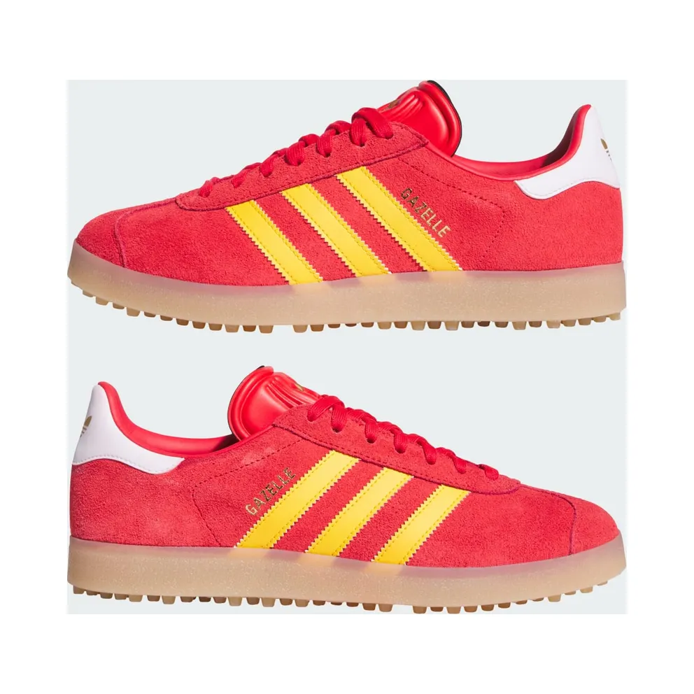 Adidas Gazelle Spikeless Pure Ruby / Crew Yellow / Gum (KJ5429)