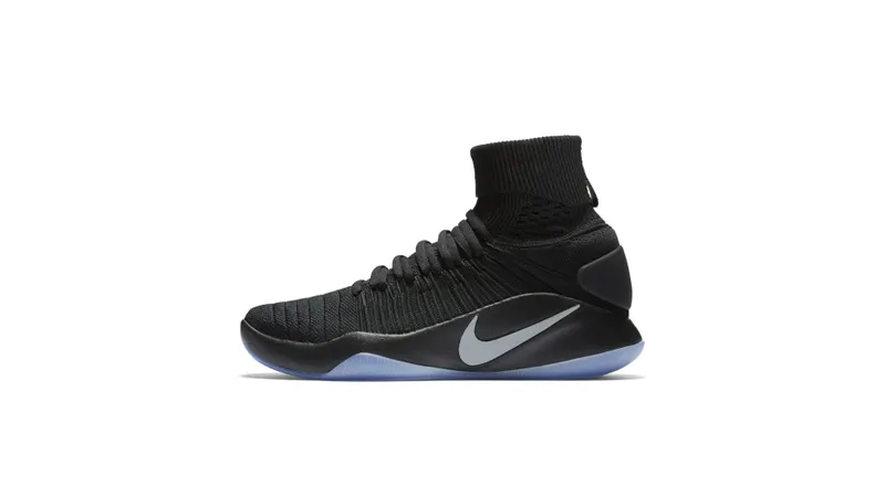 Nike Hyperdunk 2016 Blackout Black/Metallic Platinum (843390-003)