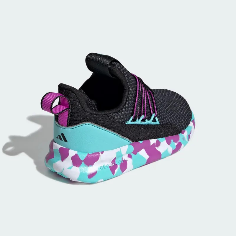 adidas Lite Racer Adapt 7.0 Black Purple Burst Aqua (JS2284)