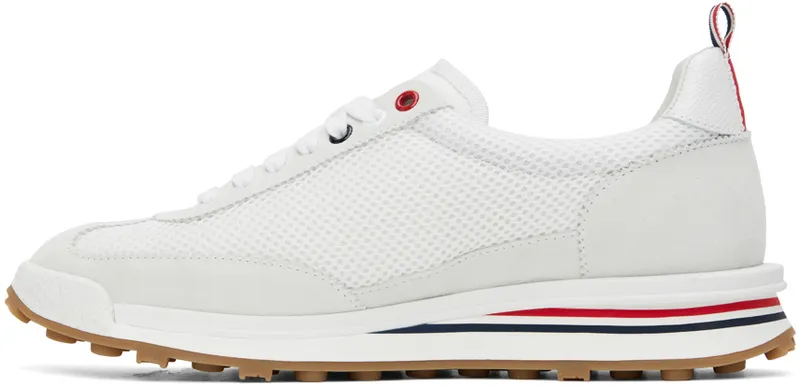 Thom Browne White Tech Runner Low Top Sneaker (MFD180A-03050)