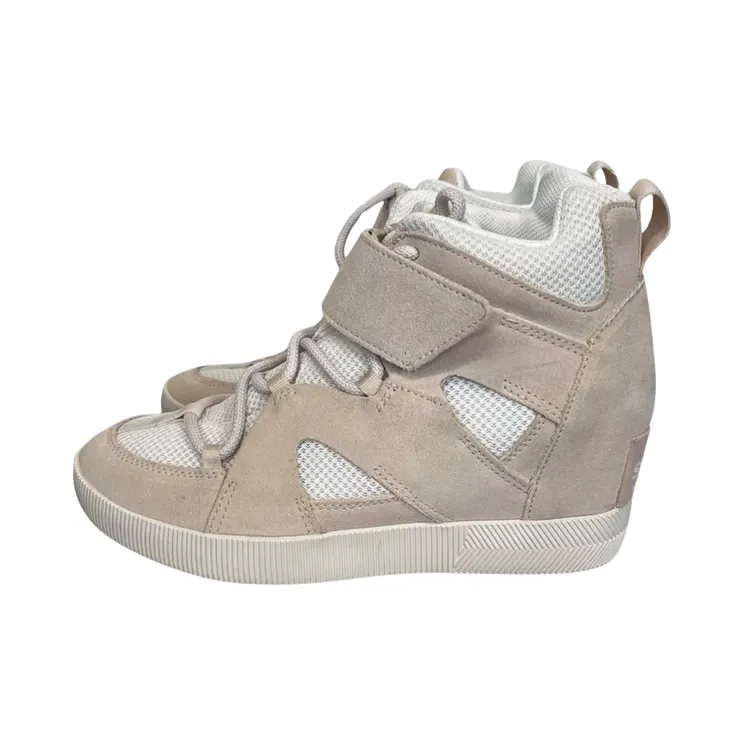 Sorel Out N About™ Sport Wedge Womens “Chalk / Nova Sand” (NL4980-192)