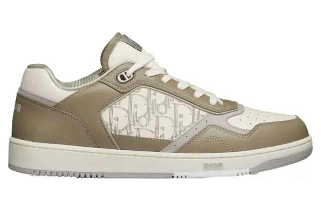 Dior B27 Low-Top Khaki Cream Calfskin (3SN272ZIJ_H610)