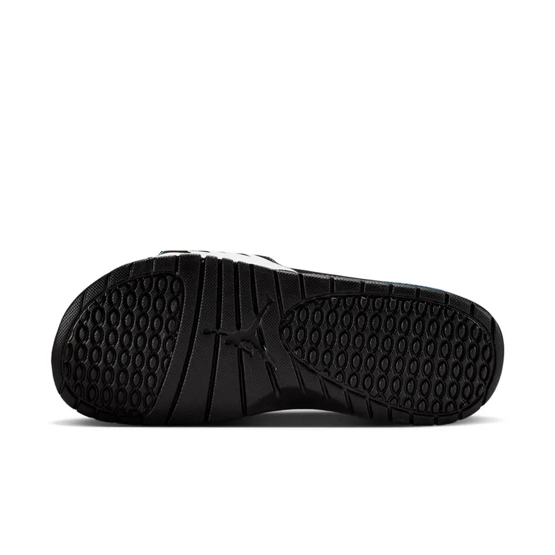 Air Jordan Hydro 5 Slide “Black / White / University Blue” (555501-004)