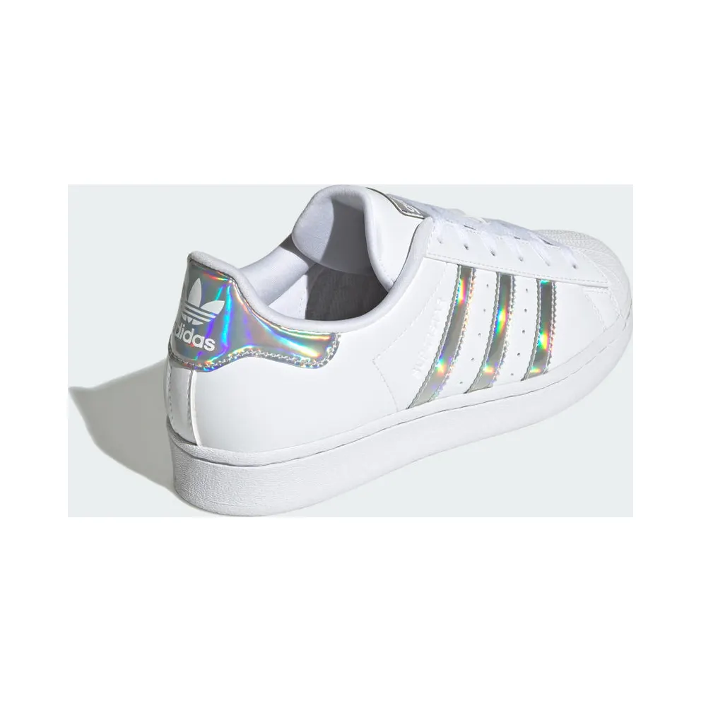 Adidas Superstar Kids White / Iridescent / Silver Dawn (IG0238)