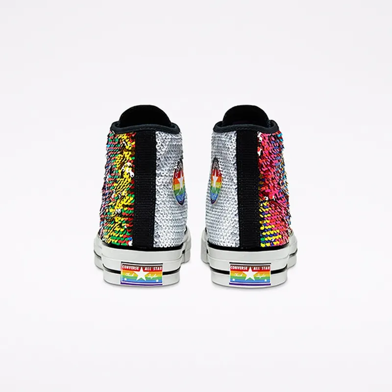 Converse Chuck Taylor All-Star 70s Hi Pride (2020) White/Black-University Red (167755C)