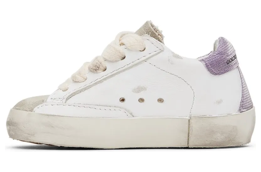 Golden Goose Baby White & Gold Superstar Classic Sneakers (GJF00102.F002837.81614) (3)