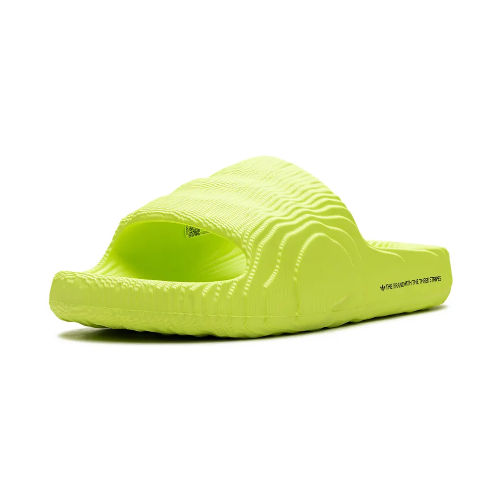 Adidas Adilette 22 Slides “Solar Yellow” (HP6523)