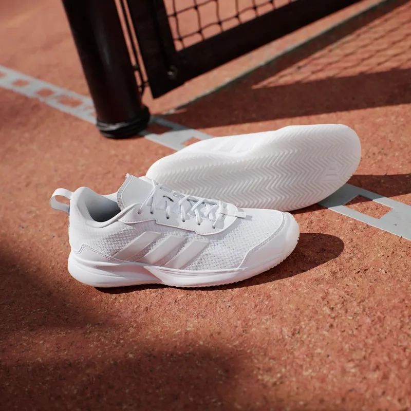 Adidas Avaflash Tennis Shoes Cloud White / Cloud White / Zero Metalic (JR4512)