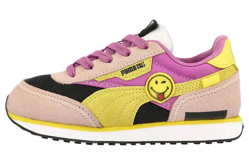 Puma Future Rider PS “SmileyWorld – Rose Quartz Mauve Pop” (386135-02)